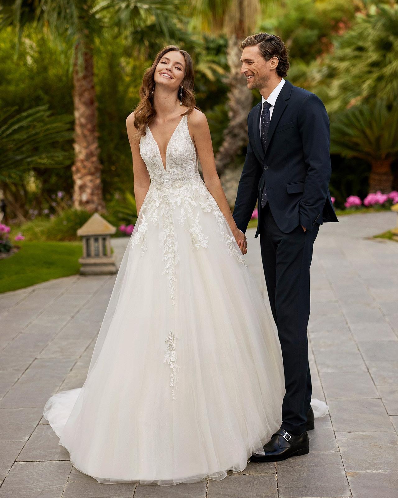 vestido de novia princesa