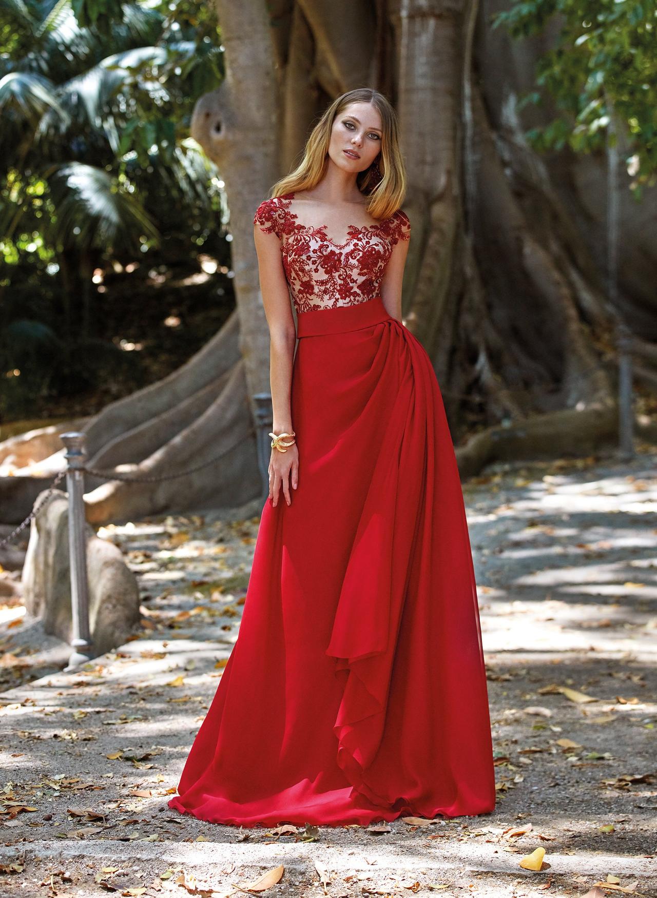 35 vestidos de fiesta rojos para invitadas