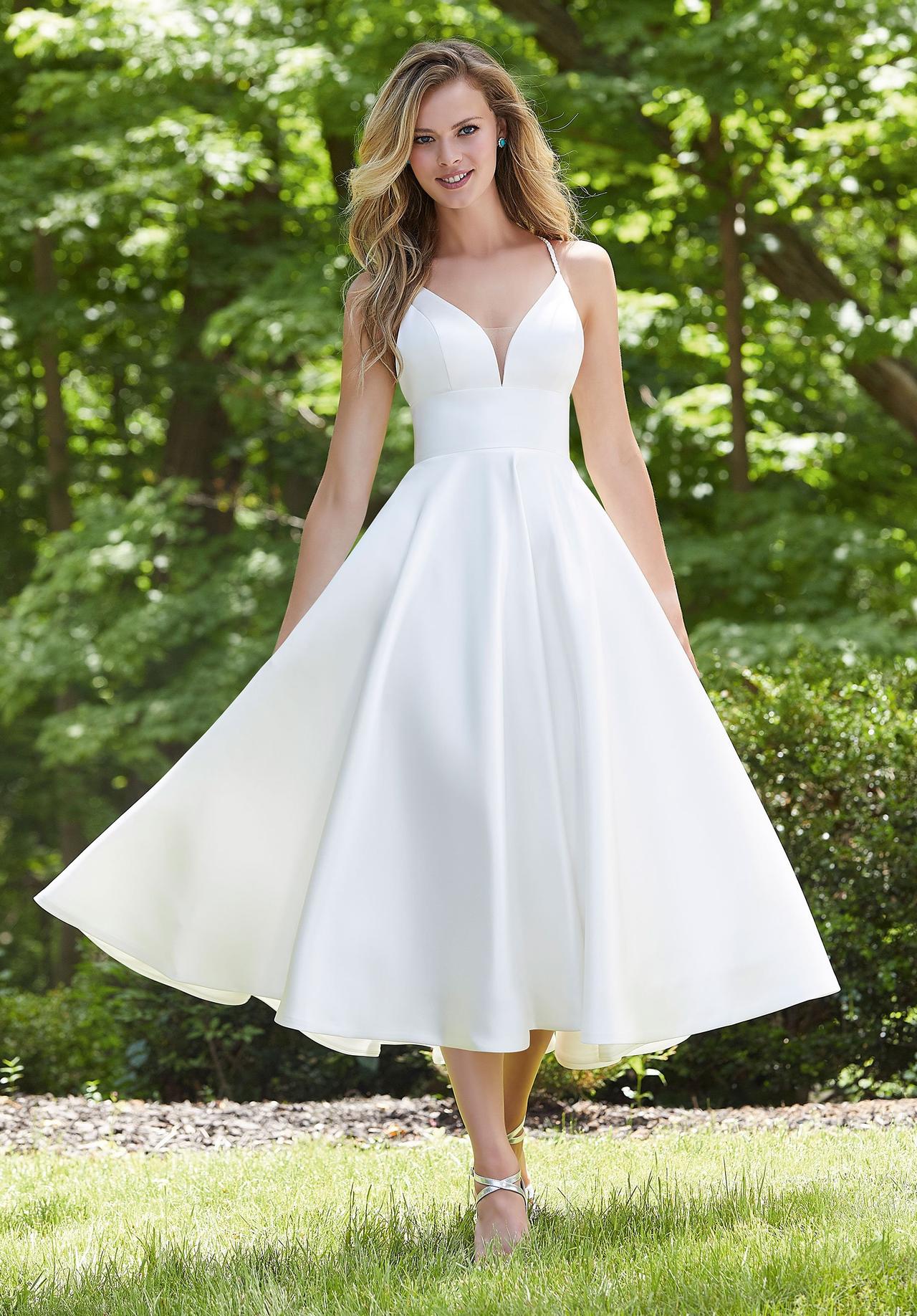 algodón golpear fluir 40 vestidos de novia midi: conseguí un look clásico y elegante para tu  casamiento