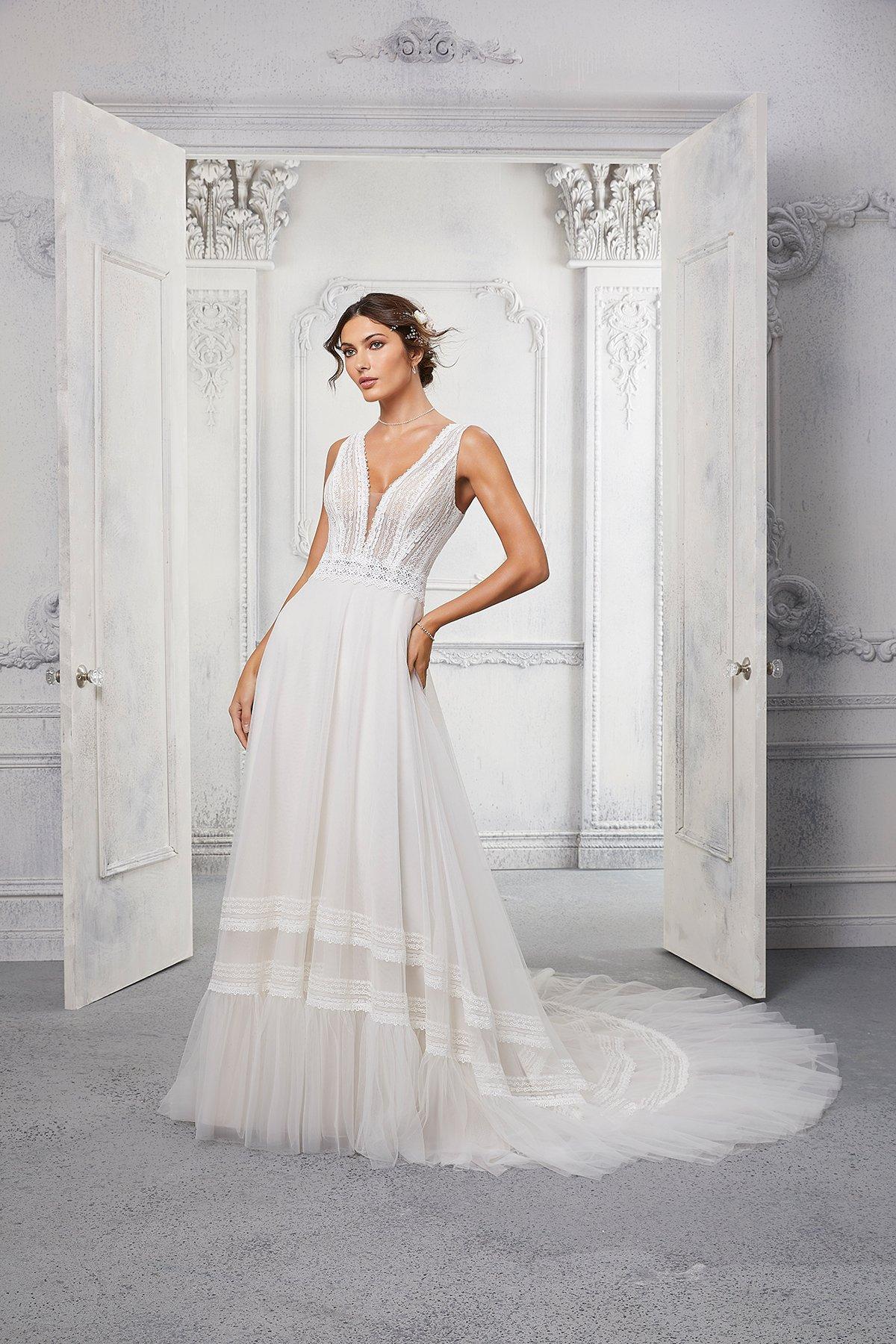 Vestido de novia Morilee 2022 corte princesa