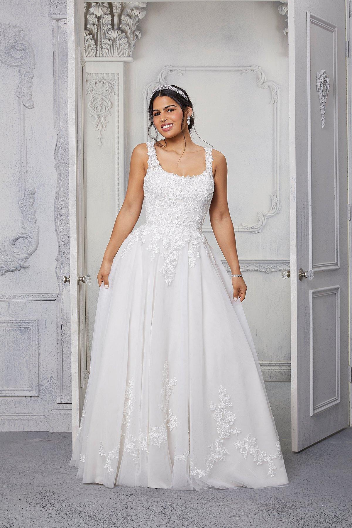 Vestido de novia Morilee 2022 corte princesa