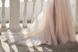 Vestido de novia con encaje