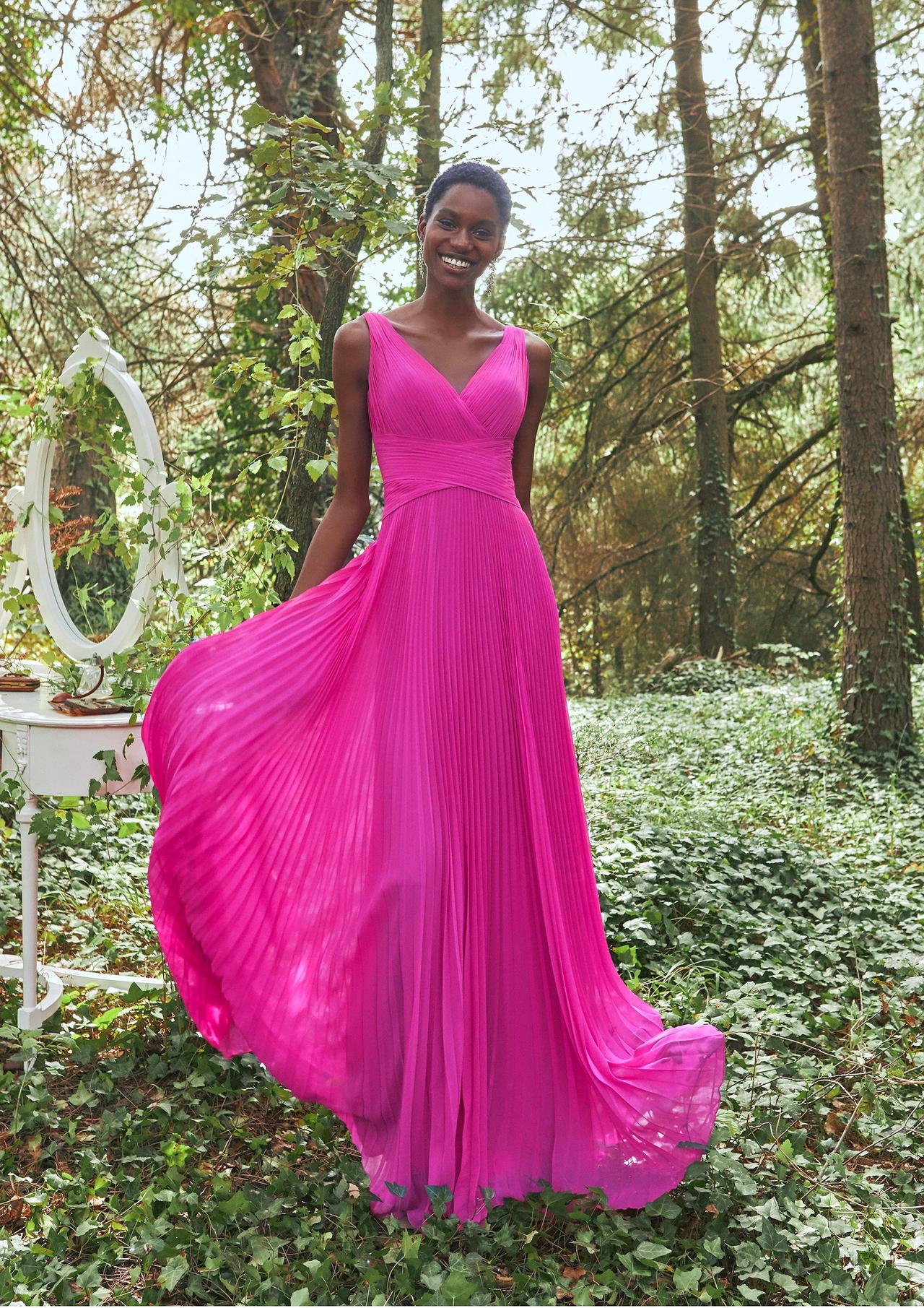 50 vestidos de fiesta de color: conseguí un look de tendencia
