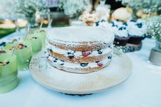 naked cake casamiento