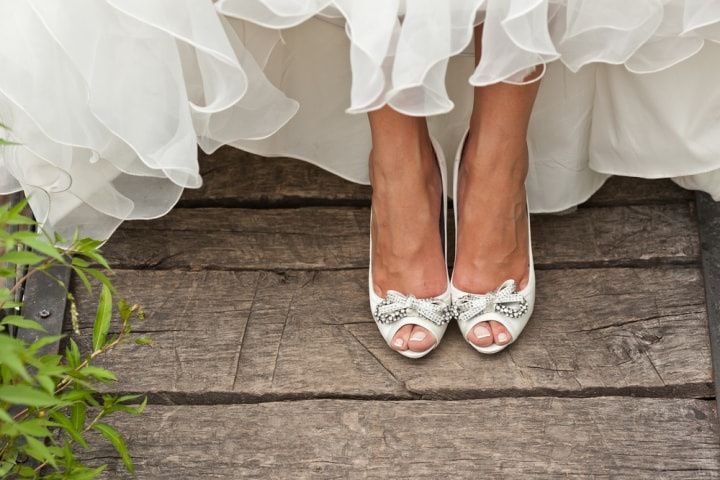 Pedicura para novias