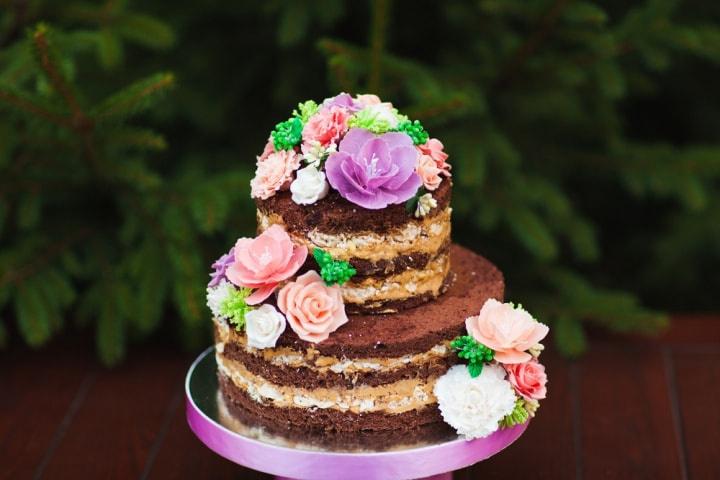 naked cake casamiento