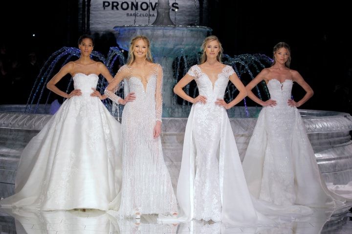 El desfile de vestidos de novia Pronovias 2018 cierra la BBFW 