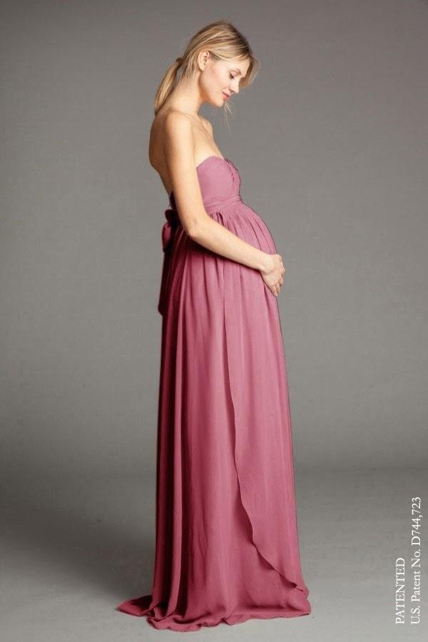Vestidos de fiesta para embarazadas: 40 looks para futuras mamás estilosas