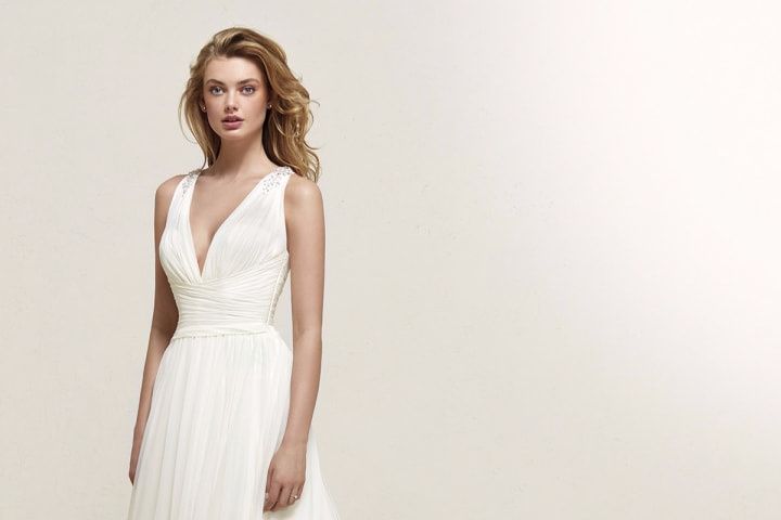30 vestidos de novia que te harán parecer más delgada