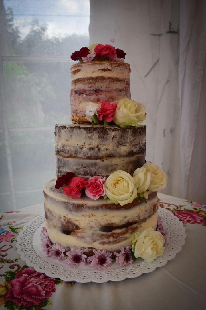 naked cake casamiento