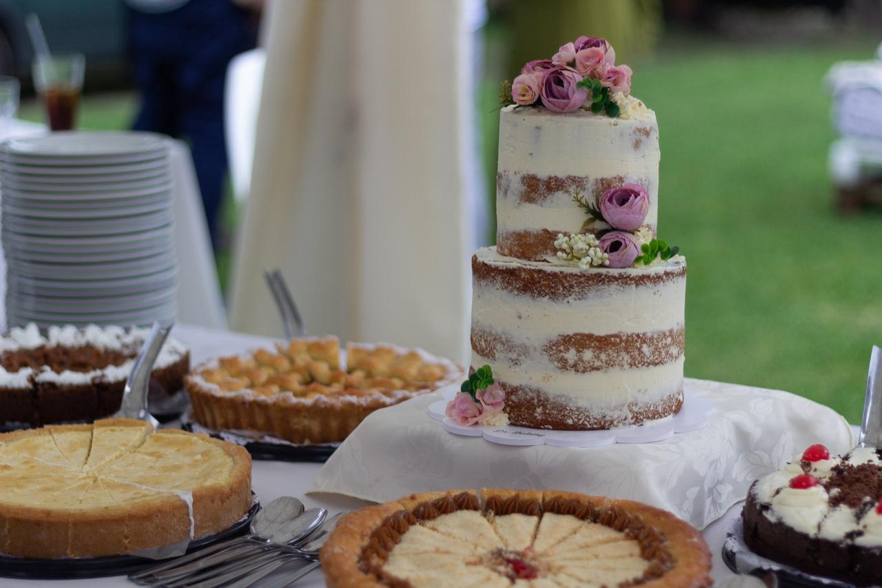 naked cake casamiento