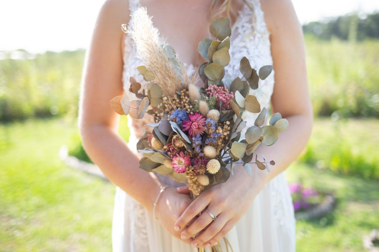 Ramos de novia con flores naturales: 10 estilos (y los mejores consejos  para encontrar el tuyo)