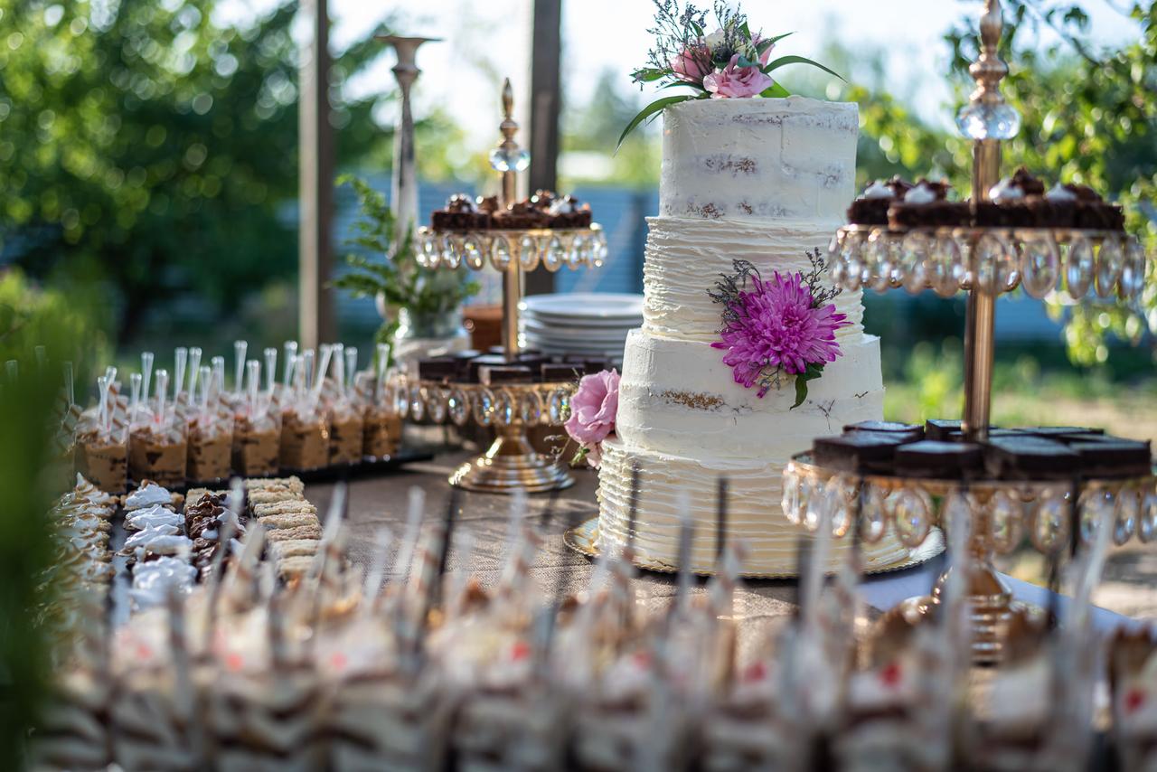 naked cake casamiento