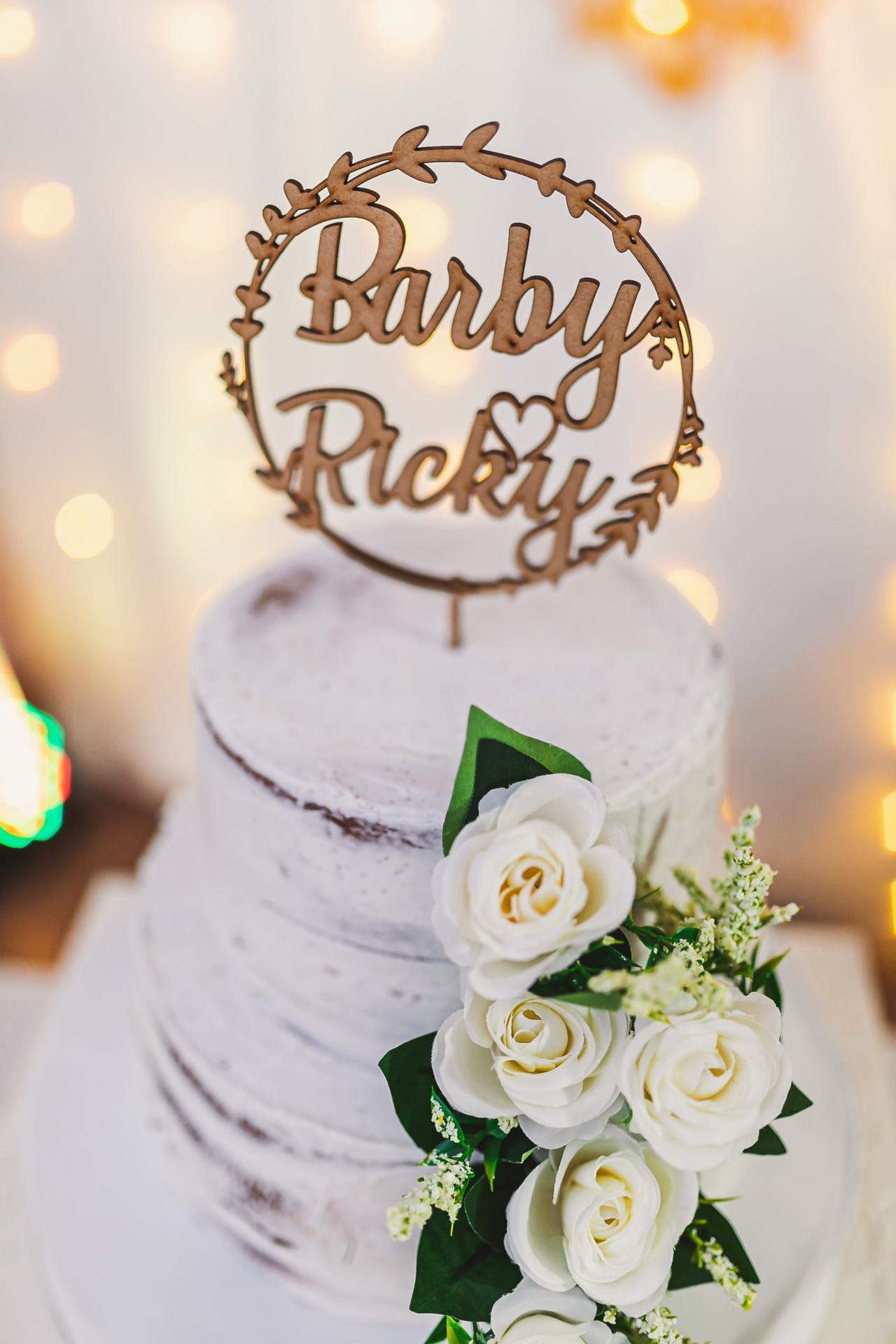 naked cake casamiento