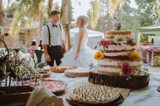 naked cake casamiento