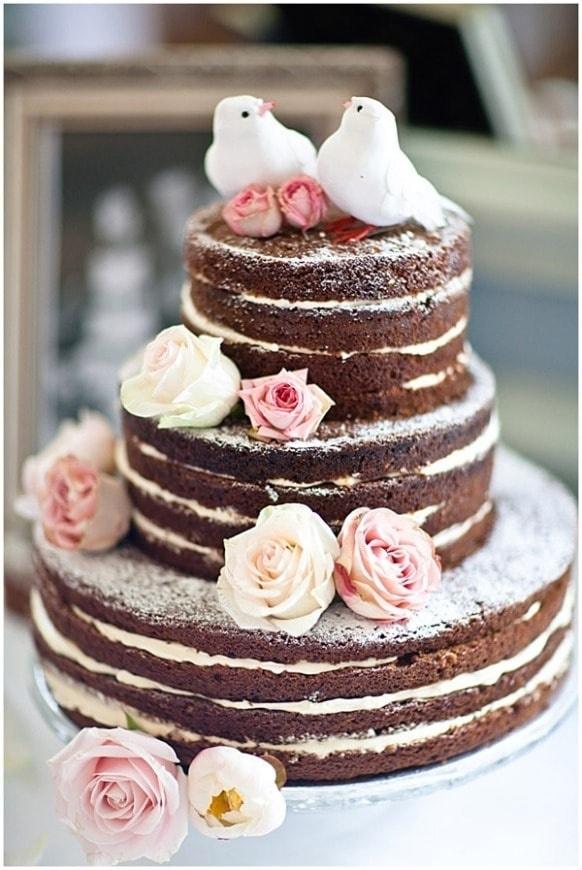 naked cake casamiento