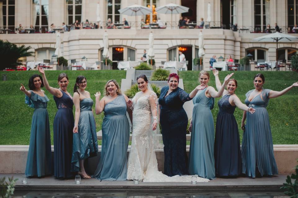 Vestidos de dama discount de amor para matrimonio