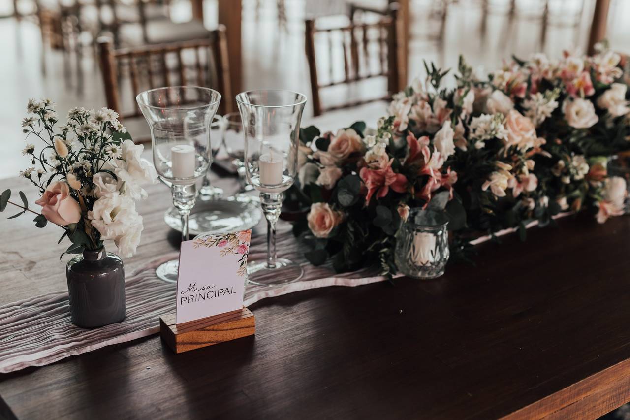 Ideas para centros de mesa con flores