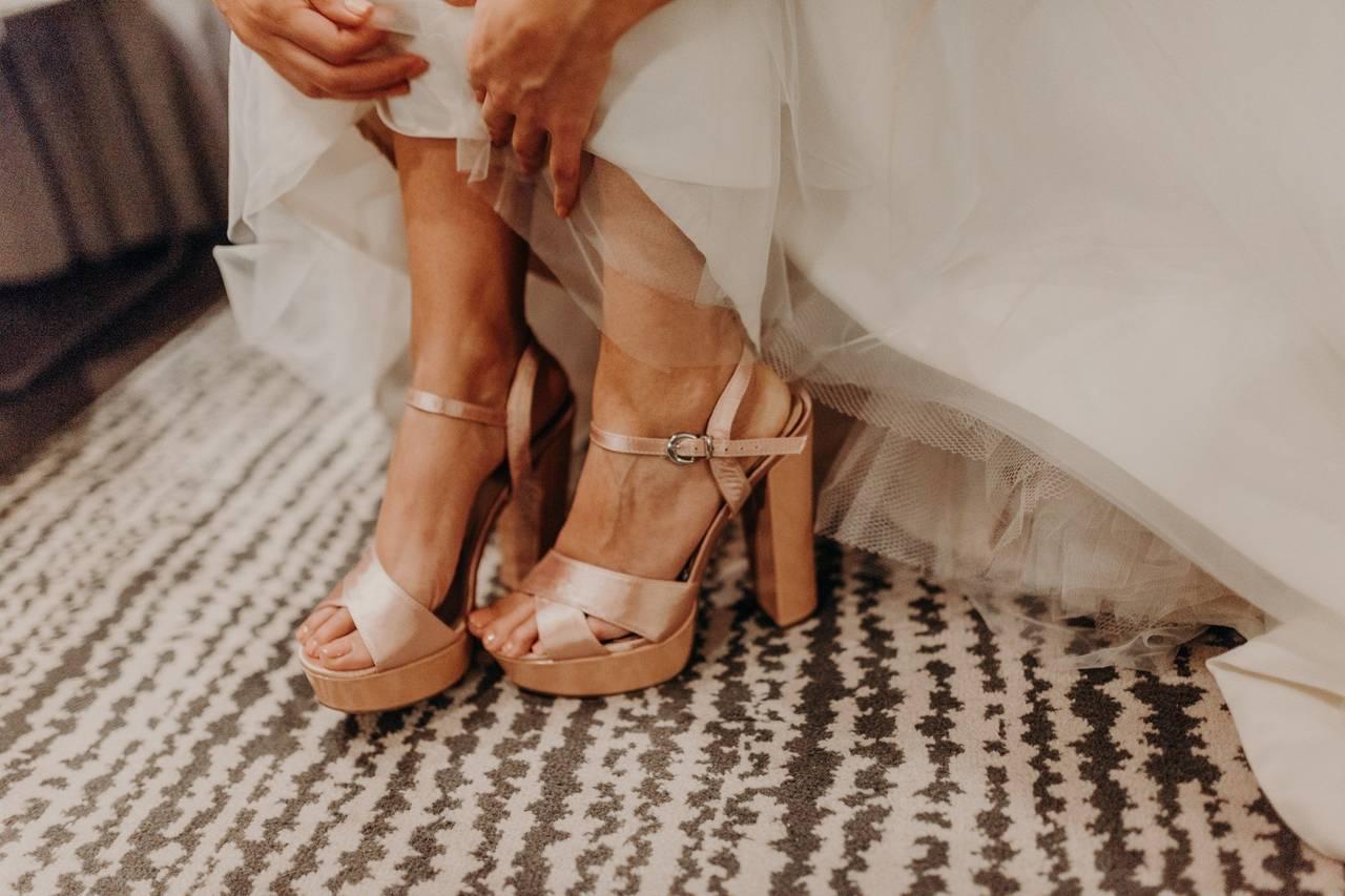 50 zapatos de color para tu vestido de novia