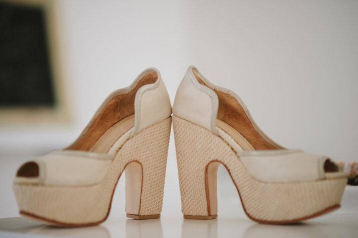 Tipos de zapatos de novia 