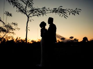 Amanda y Luciano: glamour en un casamiento rústico