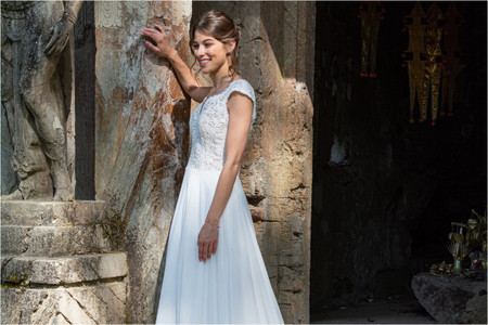 Vestidos de novia Eglantine 2022: una colección muy chic con aire francés