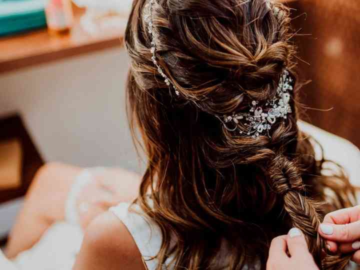 50 Peinados Semirecogidos Para Novias El Equilibrio Perfecto
