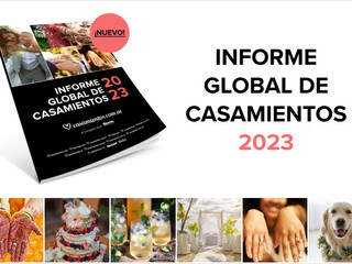 Informe Global de Casamientos 2023: los datos más curiosos que no se pueden perder