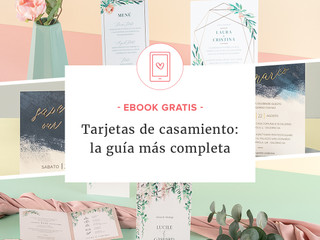 Tarjetas de casamiento: la guía más completa [incluye eBook]