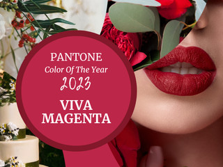 ¡Viva Magenta! Cómo sumar el color Pantone del año 2023 a su casamiento