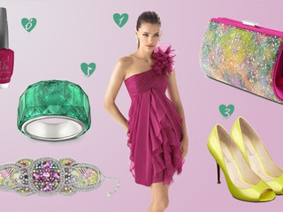 Look de invitada a todo color