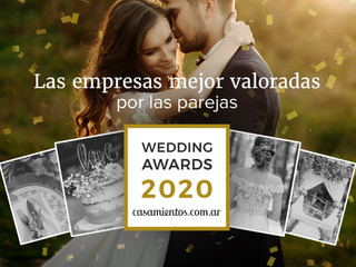Descubran a los ganadores de los Wedding Awards 2020 de Casamientos.com.ar