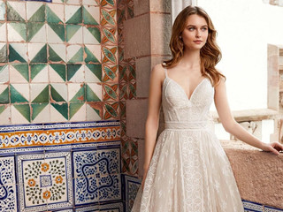 Vestidos de novia color marfil: 25 modelos muy favorecedores