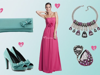 Look de invitada en fresa y mint