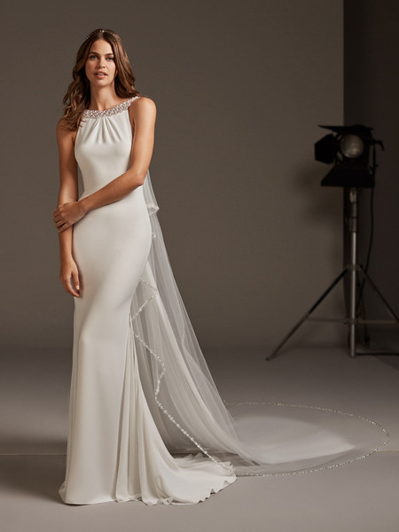 30 Vestidos De Novia Con Escote Halter Sensualidad Y Elegancia