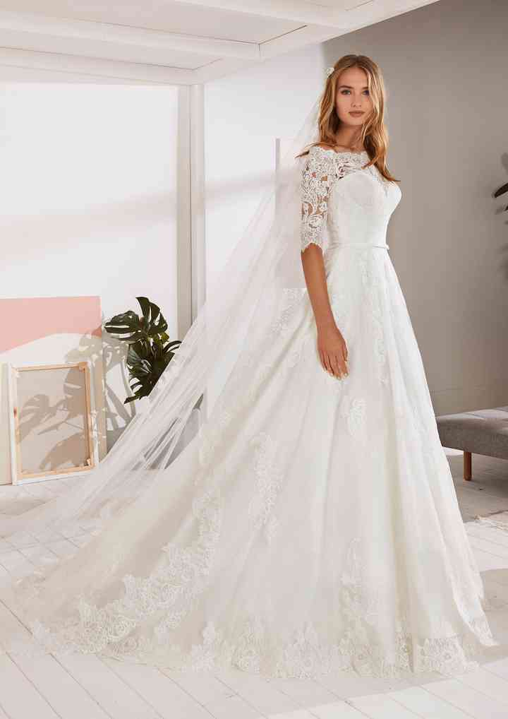 Vestidos De Novia Con Mangas Tres Cuartos 25 Modelos Unicos
