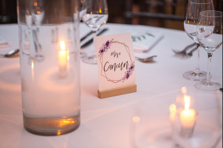 Los nombres de las mesas del casamiento: 7 alternativas originales
