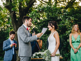 6 formas muy emotivas de contar su historia de amor en el casamiento