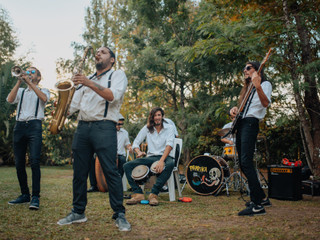 Banda de jazz en vivo para el casamiento: pónganle swing a su fiesta