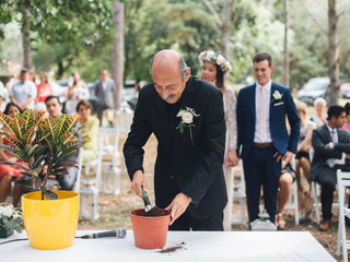 Ceremonia de la plantación para el casamiento: un ritual especial para bodas simbólicas