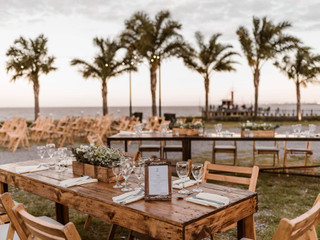 6 ideas originales para la decoración de las mesas del casamiento