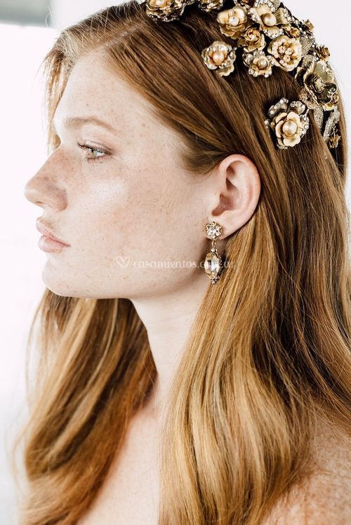 SADIE EARRINGS, Maria Elena Headpieces