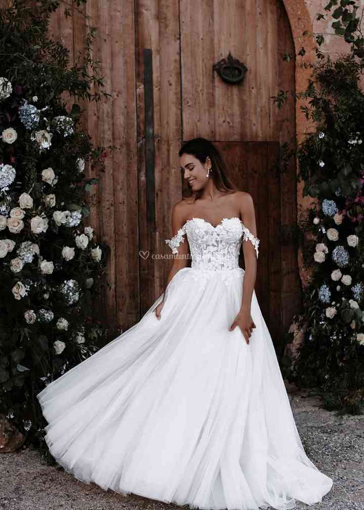 Vestido Allure Bridal - Novias deleste