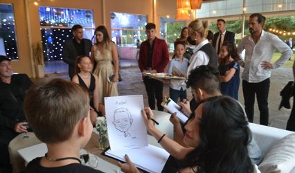 AM Ilustraciones – Caricaturas en vivo