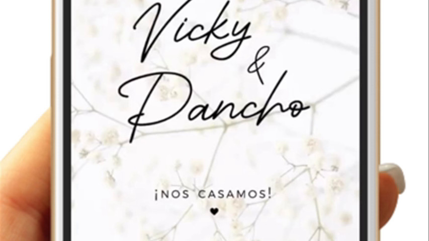 Invitación Vicky & Pancho