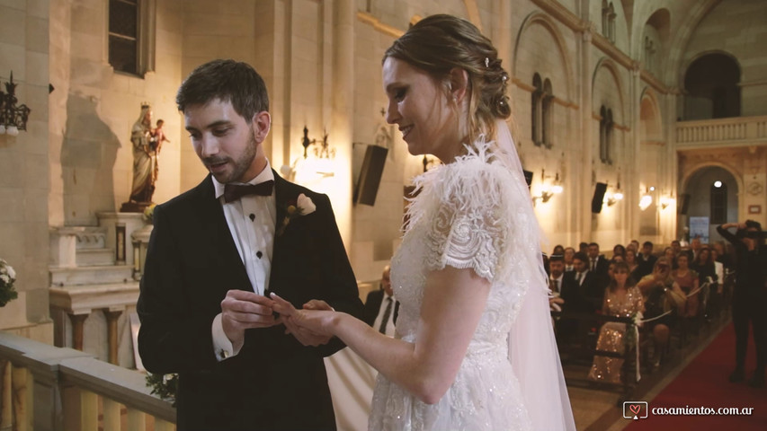 Clip de boda de Taty y Fito en Espacio Marquez