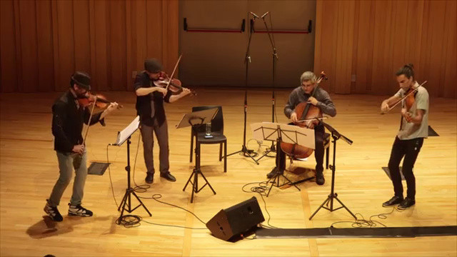 Cuarteto de cuerdas roquero!