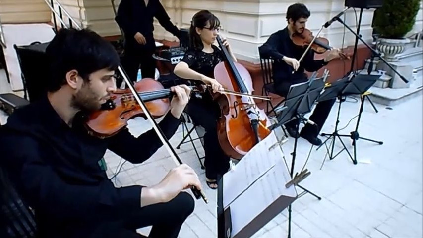 Ceremonia en Casa de la Villa - Trío de dos violines y cello