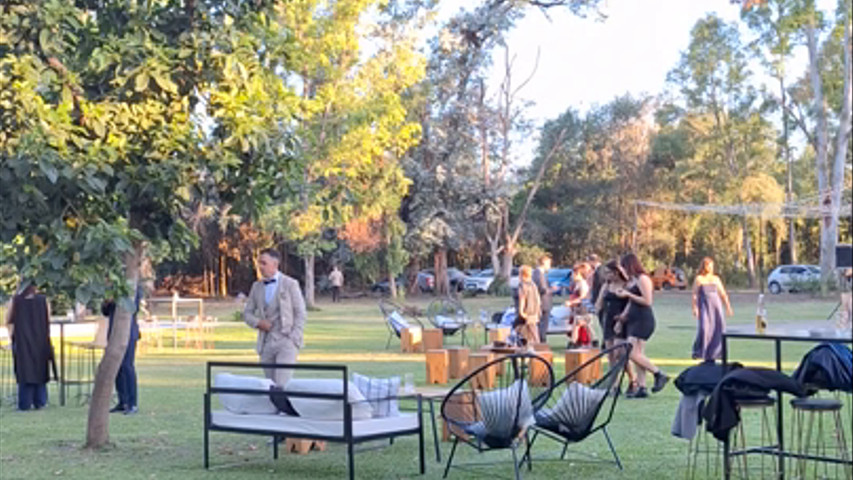 Casamiento al aire libre