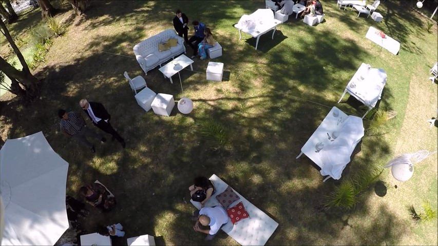 Finca Sol y Luna desde un drone